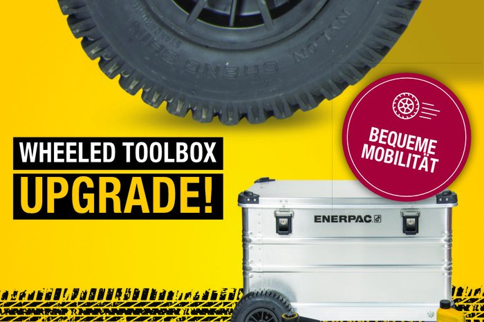 Werkzeugkiste auf Rädern Enerpac Wheeled Toolbox Upgrade